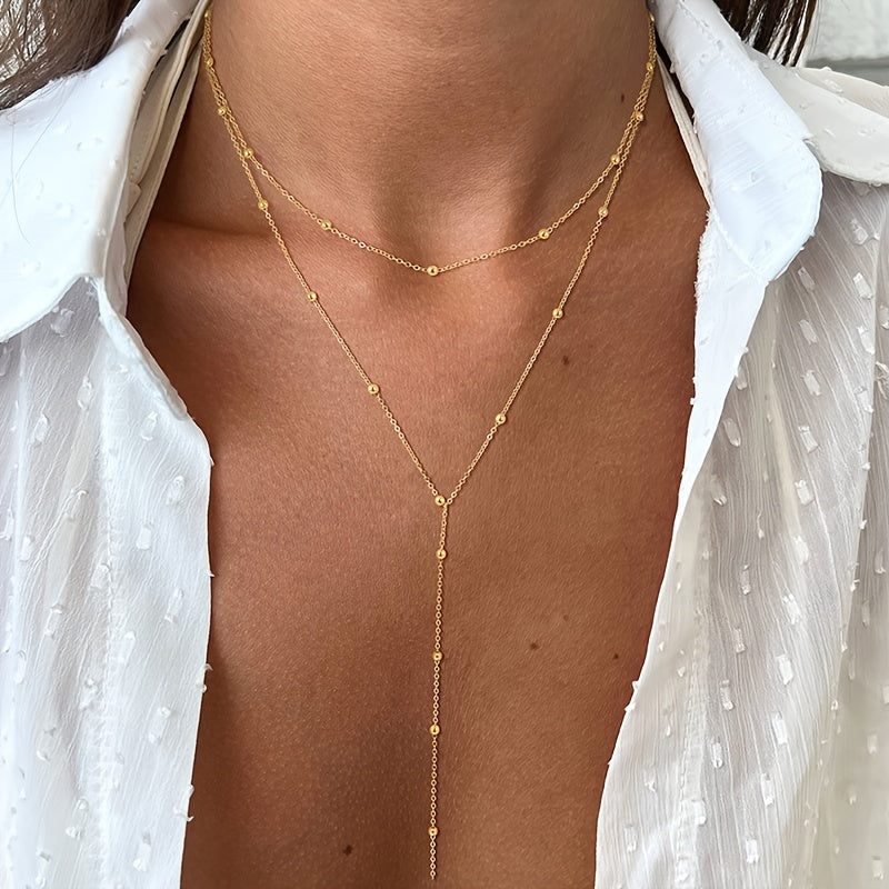 FlexLabel Rice Bead Necklace